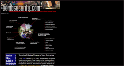 Desktop Screenshot of bombsecurity.com