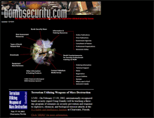 Tablet Screenshot of bombsecurity.com